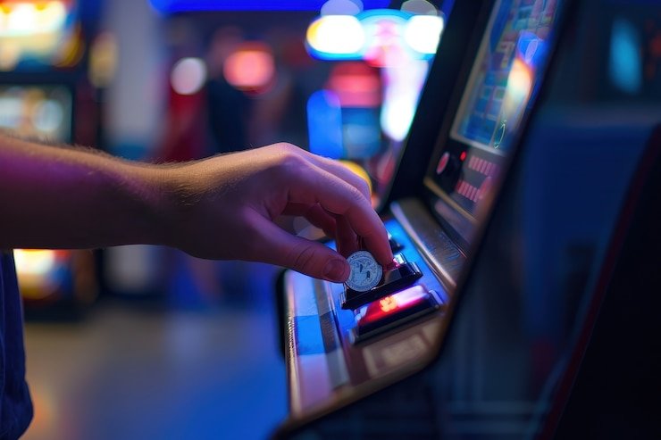 Pemain menggunakan modul pembayaran virtual account di platform taruhan online
