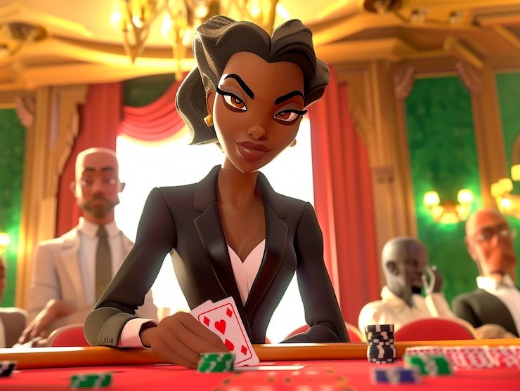 Pengguna menikmati permainan live casino langsung dari perangkat ponsel dengan tampilan responsif